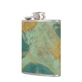 Flasques Cercles bleus et jaunes (Gauche)