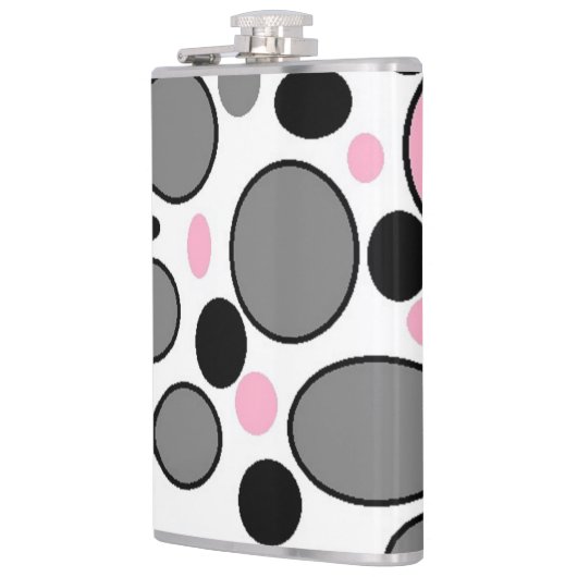 FLASQUES CERCLES ET OVALS (Gauche)