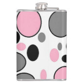 FLASQUES CERCLES ET OVALS (Dos)