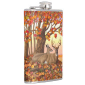 Flasques Cerf blanc en automne Nouvelle-Angleterre Couleurs (Droite)