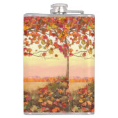 Flasques Cerf blanc en automne Nouvelle-Angleterre Couleurs (Dos)