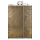 Flasques Cerf dans la forêt (Dos)