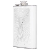 Flasques Cerf sous le ciel nocturne (Gauche)