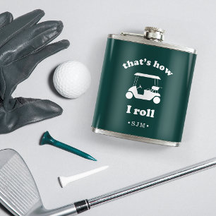 Flasques C'est comme ça que je roule   Golf monogramme