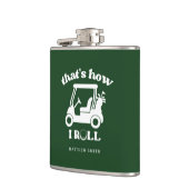 Flasques C'est comme ça que je roule Golf Panier Golfer Pap (Gauche)