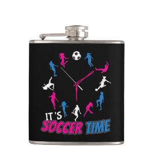 Flasques C'est le temps du soccer Citation de soccer pour f