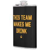 Flasques Cette équipe m'incite à boire (Gauche)