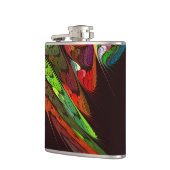 Flasques Chameleon Art Abstrait (Gauche)