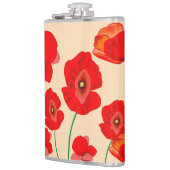 Flasques Champ Red Poppy (Gauche)