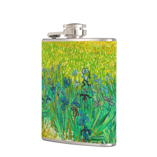 Flasques Champ Van Gogh avec Irises près d'Arles (Gauche)