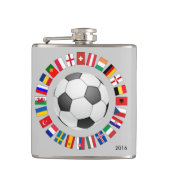Flasques Championnat d'Europe de football 2016 (Devant)