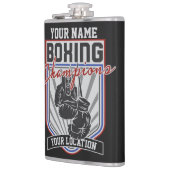 Flasques Champions de boxe personnalisés Boxer Fitness Gym (Gauche)