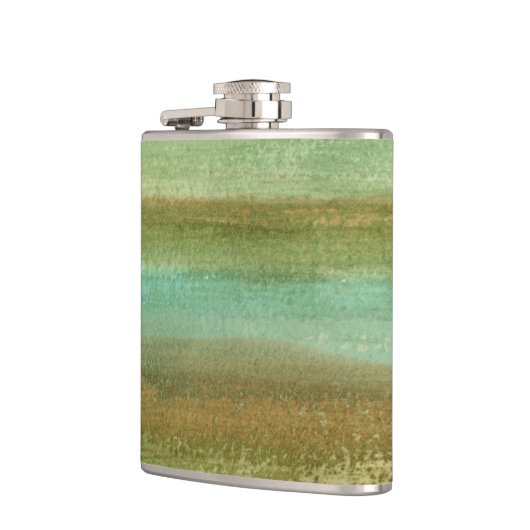 Flasques Champs au printemps I (Gauche)