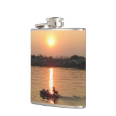 Flasques Chao Phraya River Sunset ... Ayutthaya, Thaïlande (Gauche)