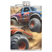 Flasques Chaos on Wheels : Monster Truck Smash Derby, (Devant)