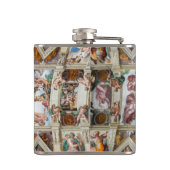 Flasques Chapelle Sixtine Michelangelo - Vatican, Rome, Ita (Dos)