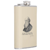 Flasques Charles Darwin : L'amour pour les créatures vivant (Droite)