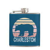 Flasques Charleston West Virginie Retro Bear (Devant)