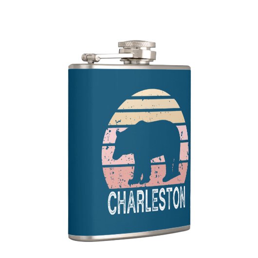 Flasques Charleston West Virginie Retro Bear (Droite)