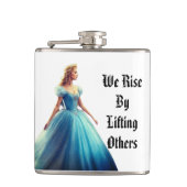 Flasques Charmante Jeune Fille Design - 6-Oz (Devant)