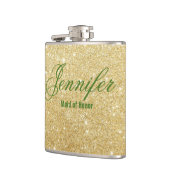 Flasques Charming Calla Lily Mariage Maid of Honor Flask (Gauche)