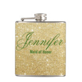 Flasques Charming Calla Lily Mariage Maid of Honor Flask (Devant)