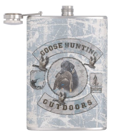 Flasques Chasse à l'oie Café Mug (Ouvert)