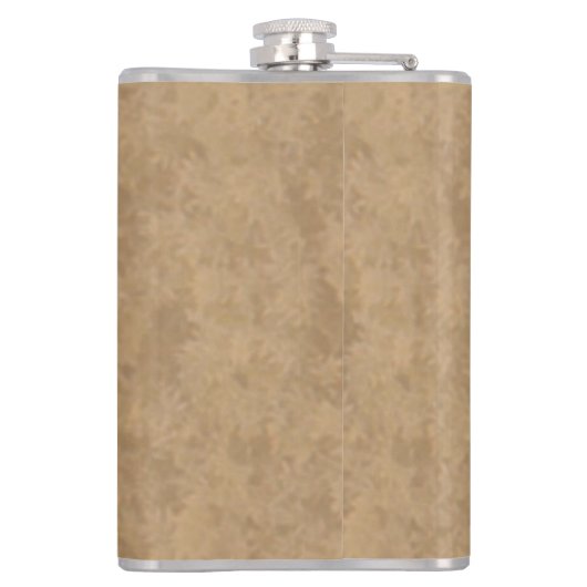 Flasques Chasse Pêche Antlers Basse Monogramme initial (Dos)