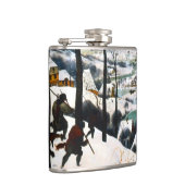 Flasques Chasseurs dans le paysage de neige Pieter Bruegel (Droite)