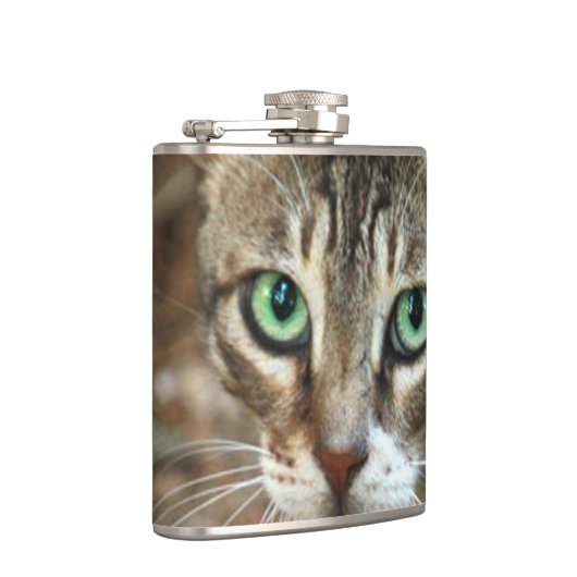 Flasques Chat aux yeux verts (Droite)