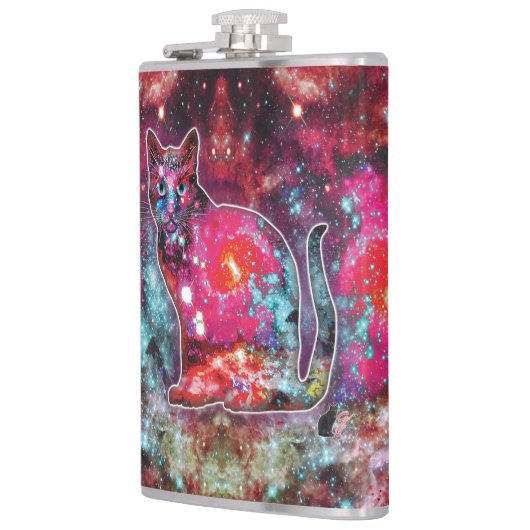 Flasques Chat cosmique Alpha (Gauche)