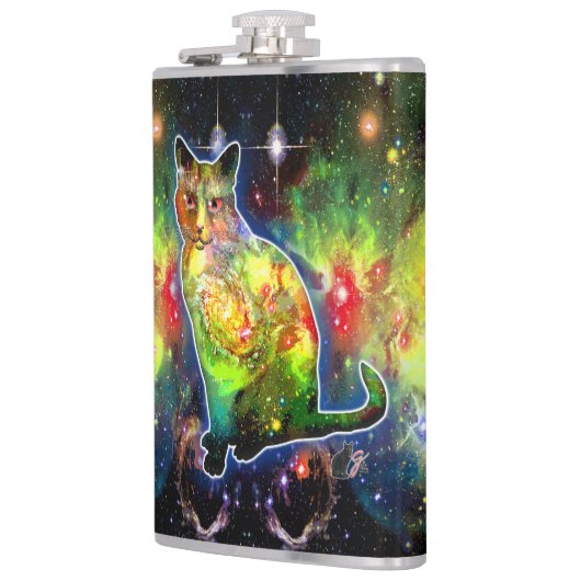 Flasques Chat cosmique Omicron (Gauche)