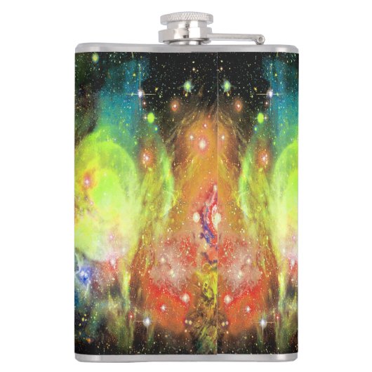 Flasques Chat cosmique Omicron (Dos)