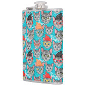 Flasques Chat dans le casquette (Gauche)