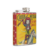 Flasques Chat de cowboy sur l'art mexicain d'affiche de (Droite)