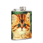 Flasques Chat de Noël Vintage (Droite)