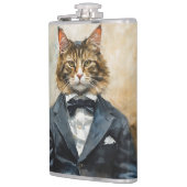 Flasques Chat en costume (Gauche)