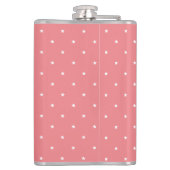 Flasques chat et fleurs (Dos)