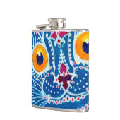 Flasques Chat gothique bleu (Gauche)