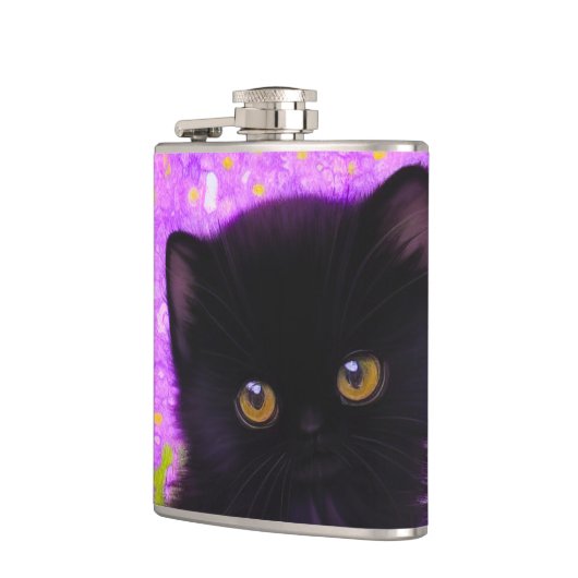 Flasques Chat Gustav Klimt (Gauche)