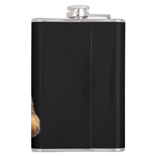 Flasques Chat Lazy Ginger, Fiole Hip (Dos)