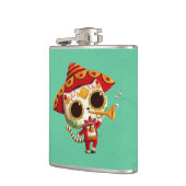 Flasques Chat mignon de mariachi mexicain d'EL (Gauche)