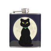 FLASQUES CHAT NOIR FLASKS DE LUMIÈRE (Devant)