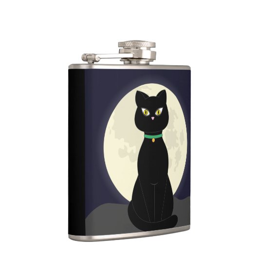FLASQUES CHAT NOIR FLASKS DE LUMIÈRE (Droite)