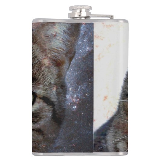 Flasques Chat spatial (Dos)