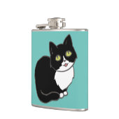 Flasques Chat Tuxie Smoking (Gauche)