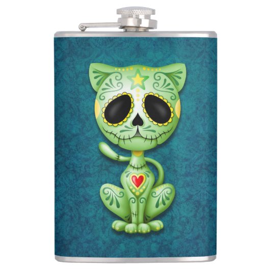 Flasques Chaton vert de sucre de zombi (Devant)
