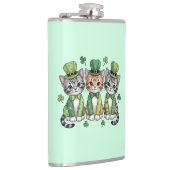 Flasques Chatons chanceux de la Saint-Patrick-47474 (Droite)