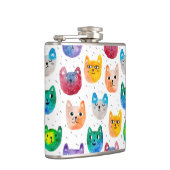 Flasques Chats aquarelles et amis (Droite)