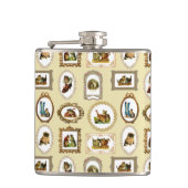 Flasques Chats encadrés par cru (Devant)